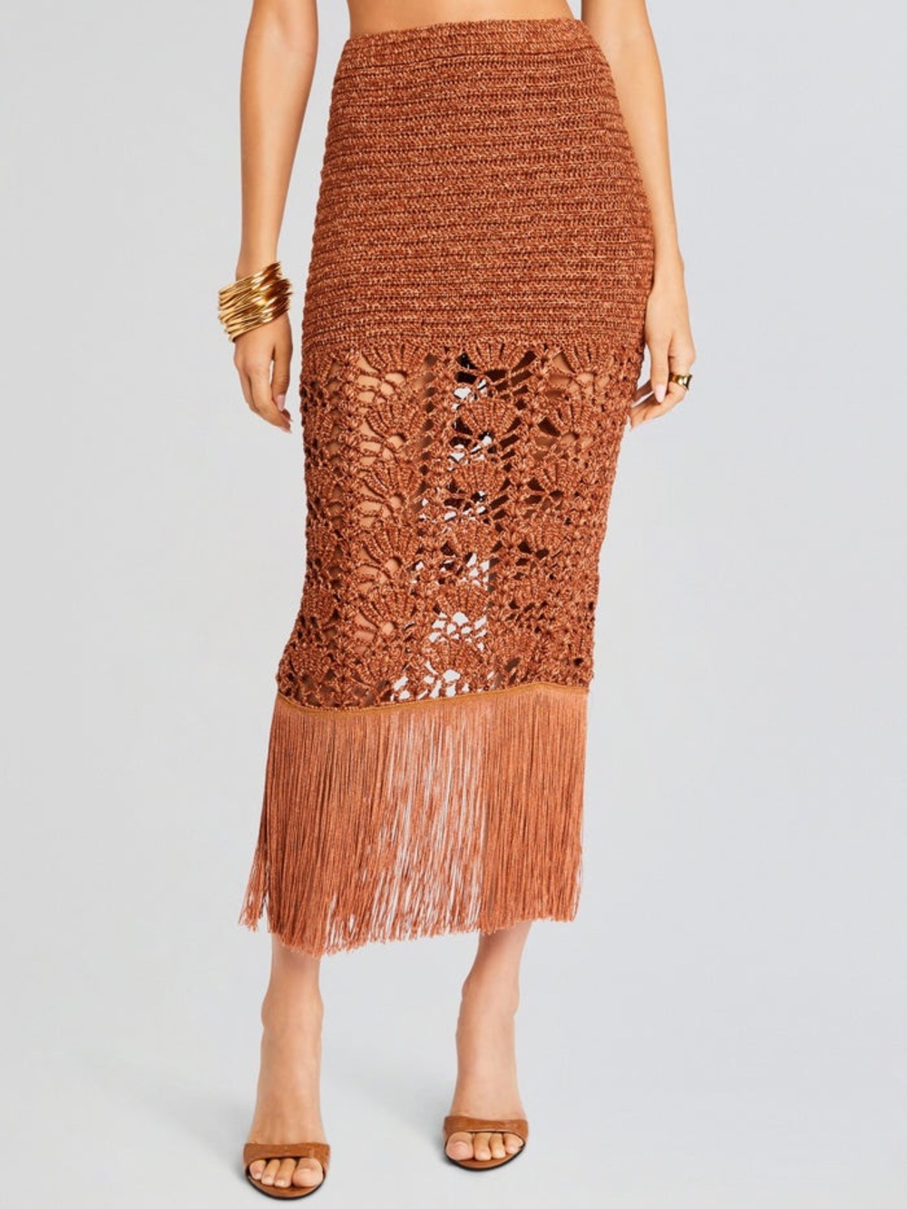 NAIDA CROCHET SKIRT